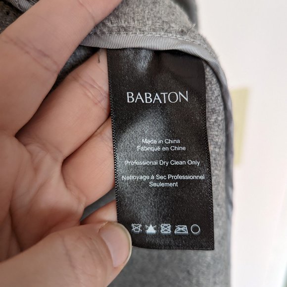 Aritzia Babaton Plaid Cormac Coat, Wool, Size S - Picture 9 of 10